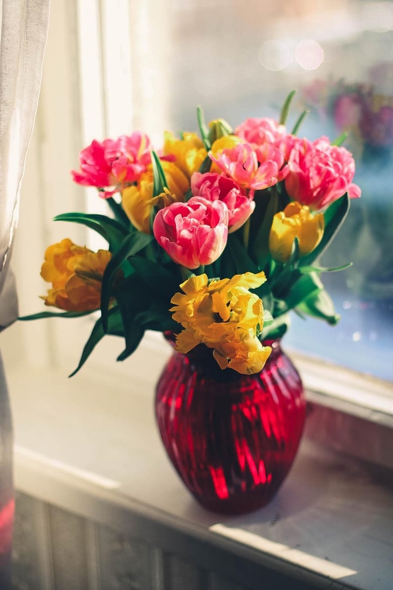 Upcycled Glass Bottle Vase
